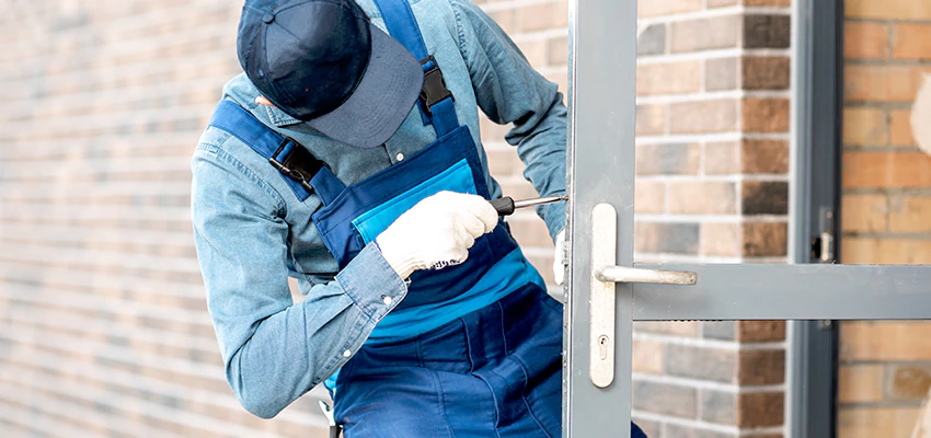 Pivot Storefront Door Locks Installation in Kentfield, California